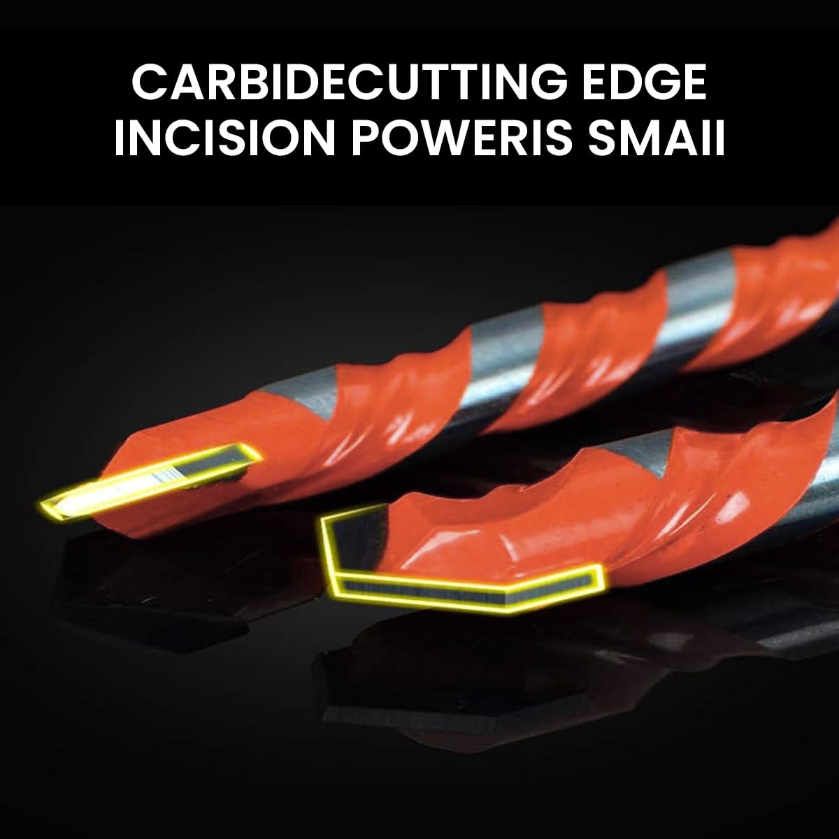 Serplex 5Pcs Drill Bits Multifunctional Drill Bits for Power Drill Carbide Drill Bits 6mm/8mm/10mm/12mm Drill Bits Punching Hole Saw Drill Bits for Concrete, Tile, Glass, Ceramic Serplex 5Pcs Drill Bits Multifunctional Drill Bits for Power Drill Carbide Drill Bits 6mm/8mm/10mm/12mm Drill Bits Punching Hole Saw Drill Bits for Concrete, Tile, Glass, Ceramic